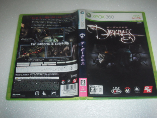 中古 XBOX360 ザ・ダークネス 動作保証 同梱可 拍卖