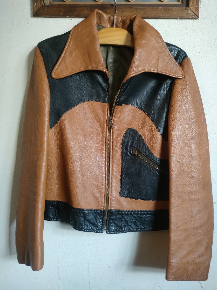 70年代レザージャケット 検索 イーストウエスト サウスパラディソ ヴィンテージ拍卖