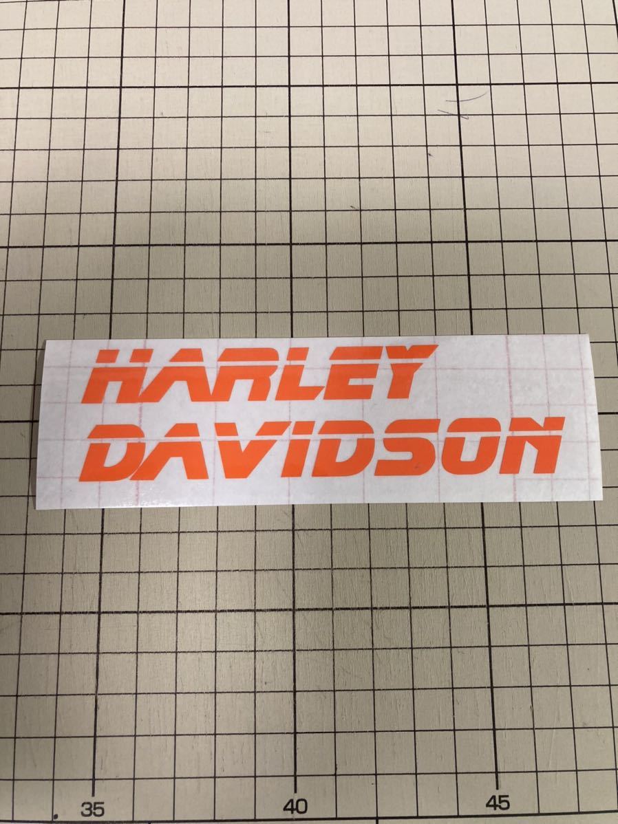 ハーレーダビッドソン カッティングステッカー エンブレム 切り文字ステッカー シール デカール Harley Davidson拍卖