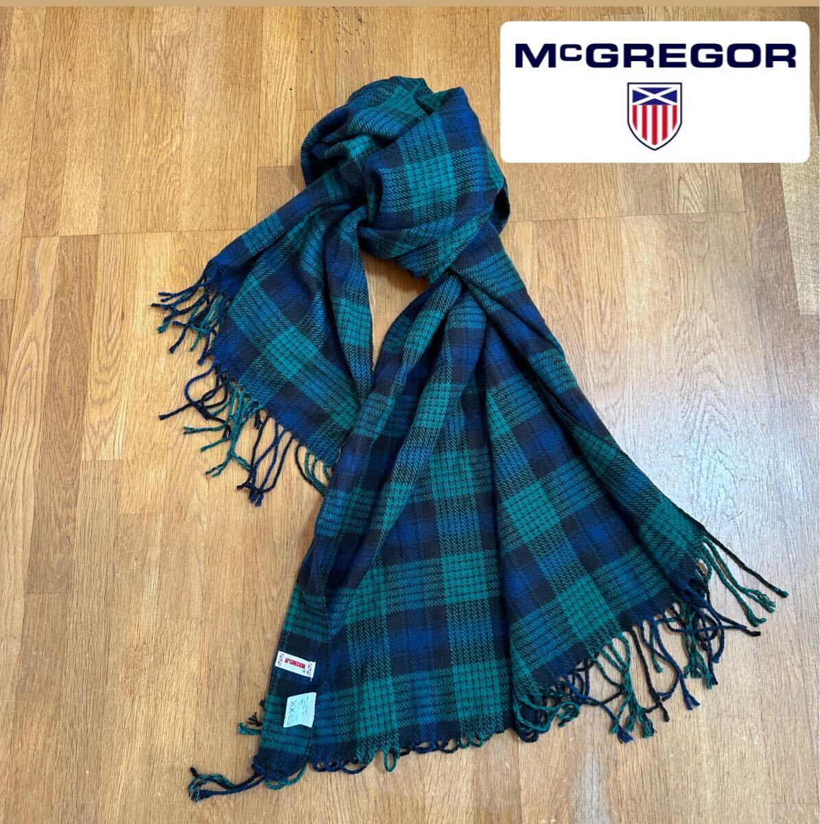 【マックレガー】ユニセックス マフラー ストール 大判拍卖