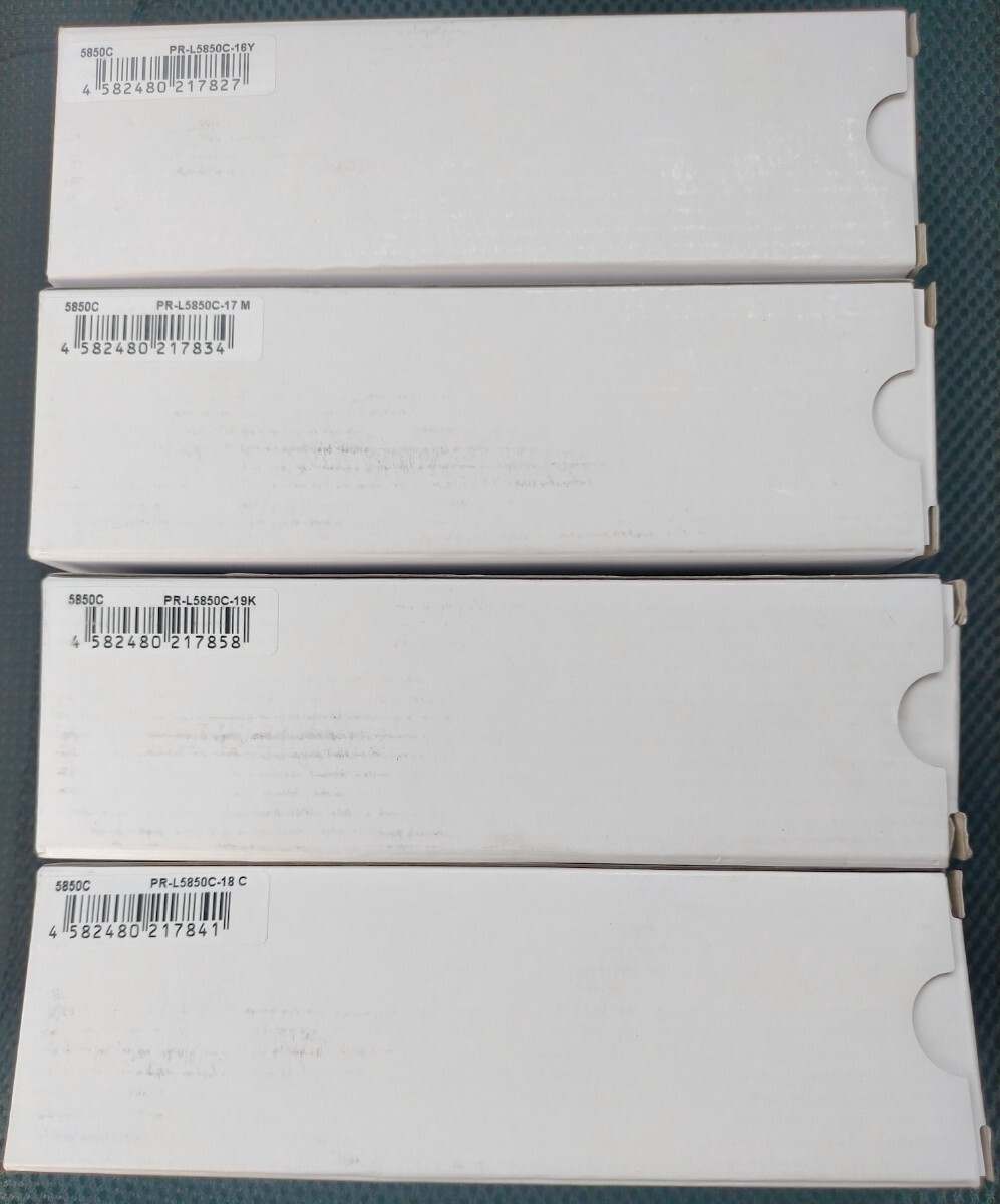 即決!送料無料 PR-L5850C 4色セット NEC用 互換トナーカートリッジ 拍卖