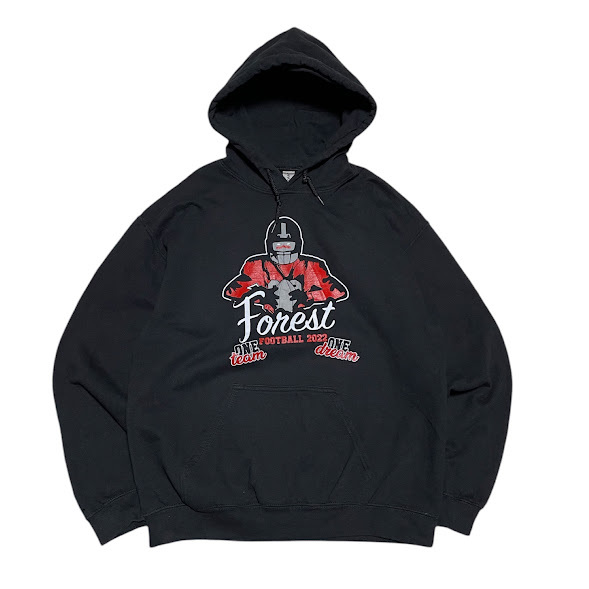 ★GILDAN プルオーバーパーカー Mサイズ カレッジ アメリカンフットボール拍卖