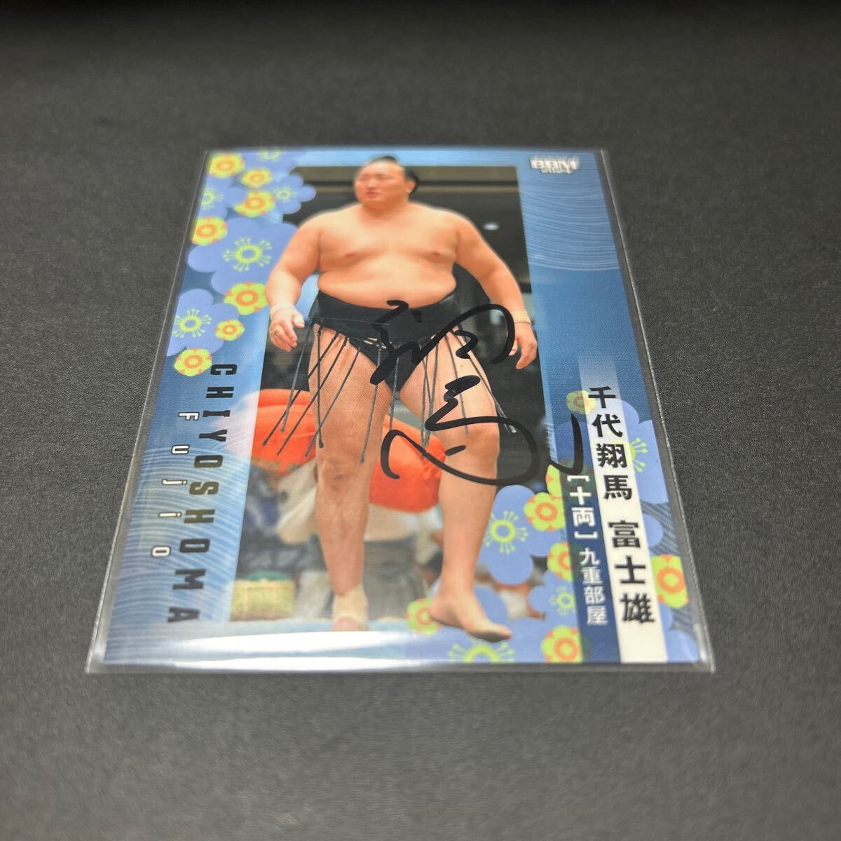 BBM 2024 大相撲 相撲 サインカード 千代翔馬富士雄拍卖