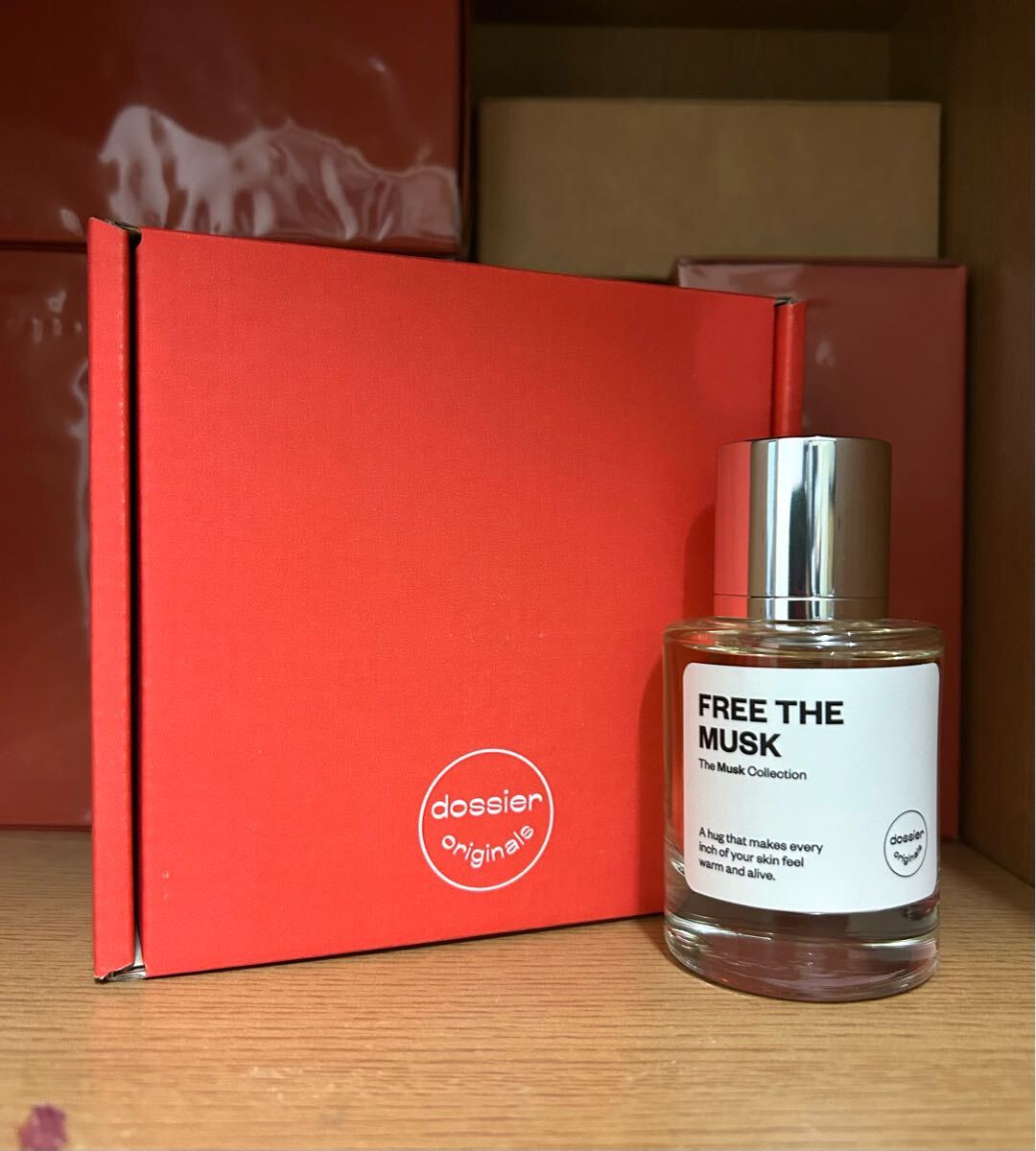 《送料無料》dossier ドシエ フリー ザ ムスク オードパルファム 50ml ※未使用※ #カルダモン #ジャスミン #ミルク #キャラメル #アンバー拍卖