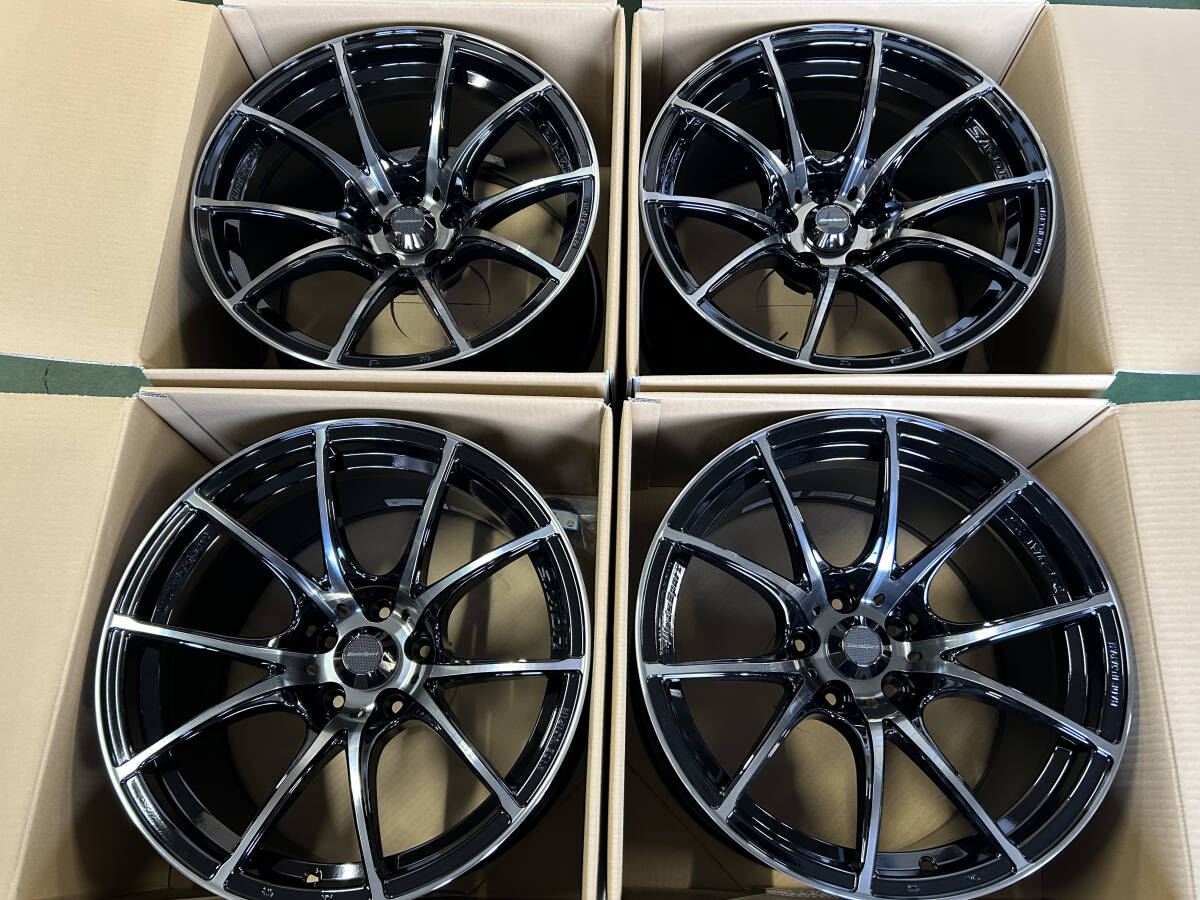 新品 WEDS ウェッズスポーツ SA10R 18x10.5+12 5/114.3 ZBB GTR BNR32 BCNR33 BNR34 4本セット 在庫有拍卖