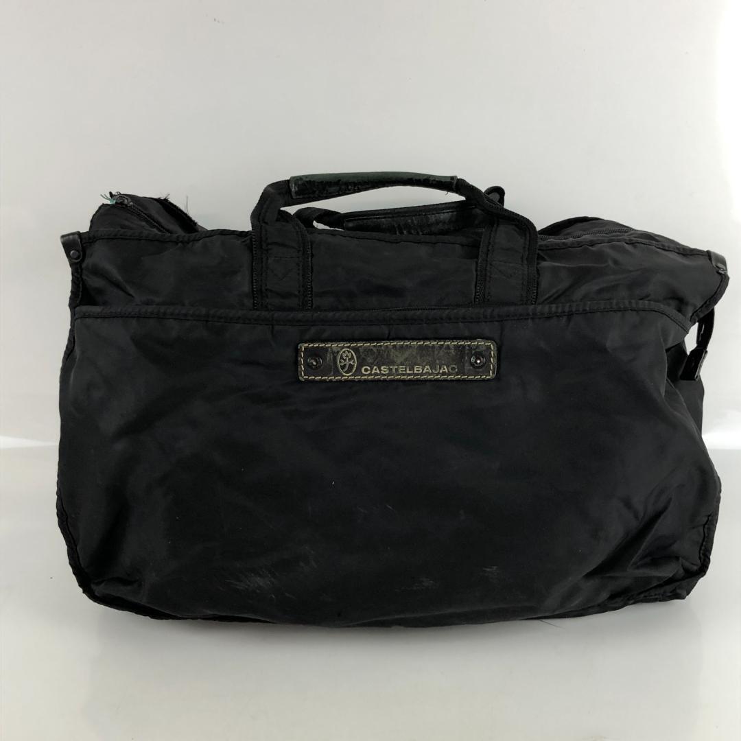Castelbajac カステルバジャック ボストンバッグ ブラック ブランド 鞄 かばん バッグ レディース メンズ ブランド拍卖