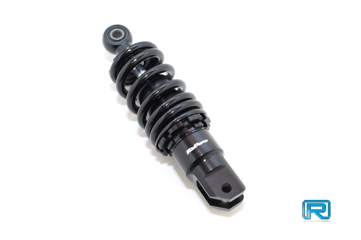 ★送料込み★ ズーマー用 スーパーローダウン リヤショック ブラック/ブラック 超シャコタン!! 拍卖