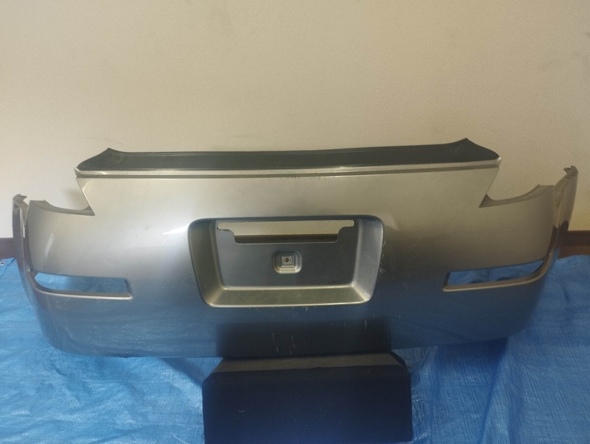 フェアレディZ Z33 純正 リアバンパー シルバー  Rバンパー 安心安全送料着払 補修用に 宮城県より 引き取り可拍卖