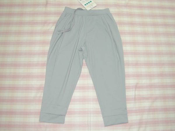 福助*FRANTICA ヨガパンツ/ライトグレー/Mサイズ/新品/送料込拍卖