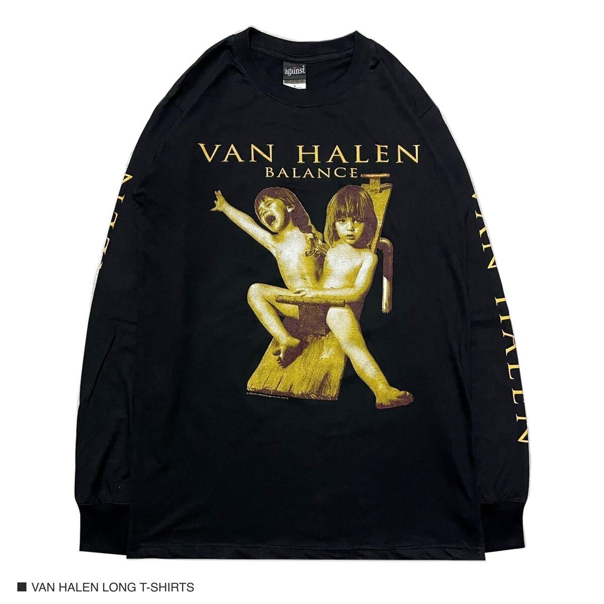 VAN HALEN バンヘイレン Lサイズ 長袖 ロングTシャツ ロンT ロック バンドT拍卖