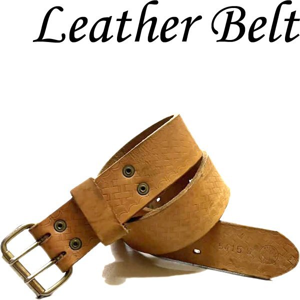 1点物◆バックル付き肉厚パワーベルト極太レザーベルト古着メンズレディースOKアメカジブランド90sストリート/スポーツトレーニング348375拍卖