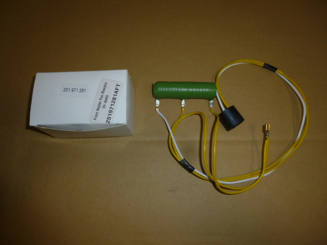 ヴァナゴンT3/カラベルT3用フロントヒーターファンレジスタ新品拍卖