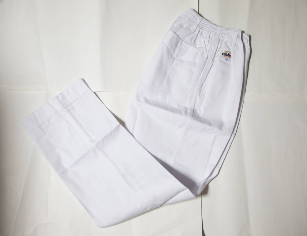 希少品★体操服★nittai ニッタイ パンツ 長ズボン サイズ11(M)白 新品未使用即決!拍卖