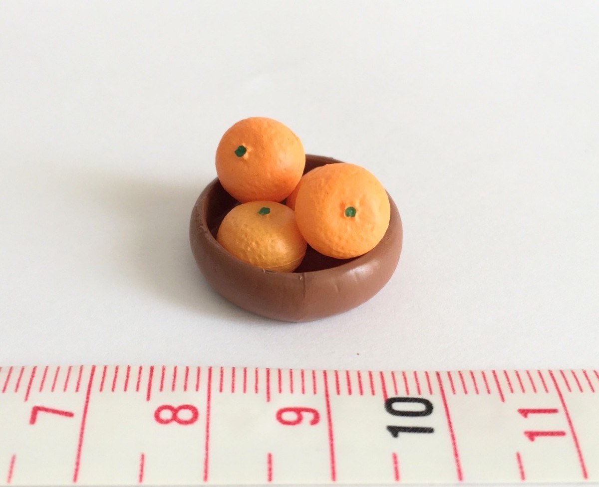 みかん 菓子器 ミニチュア品 リーメント よきかな和の暮らし ぷちサンプル 拍卖