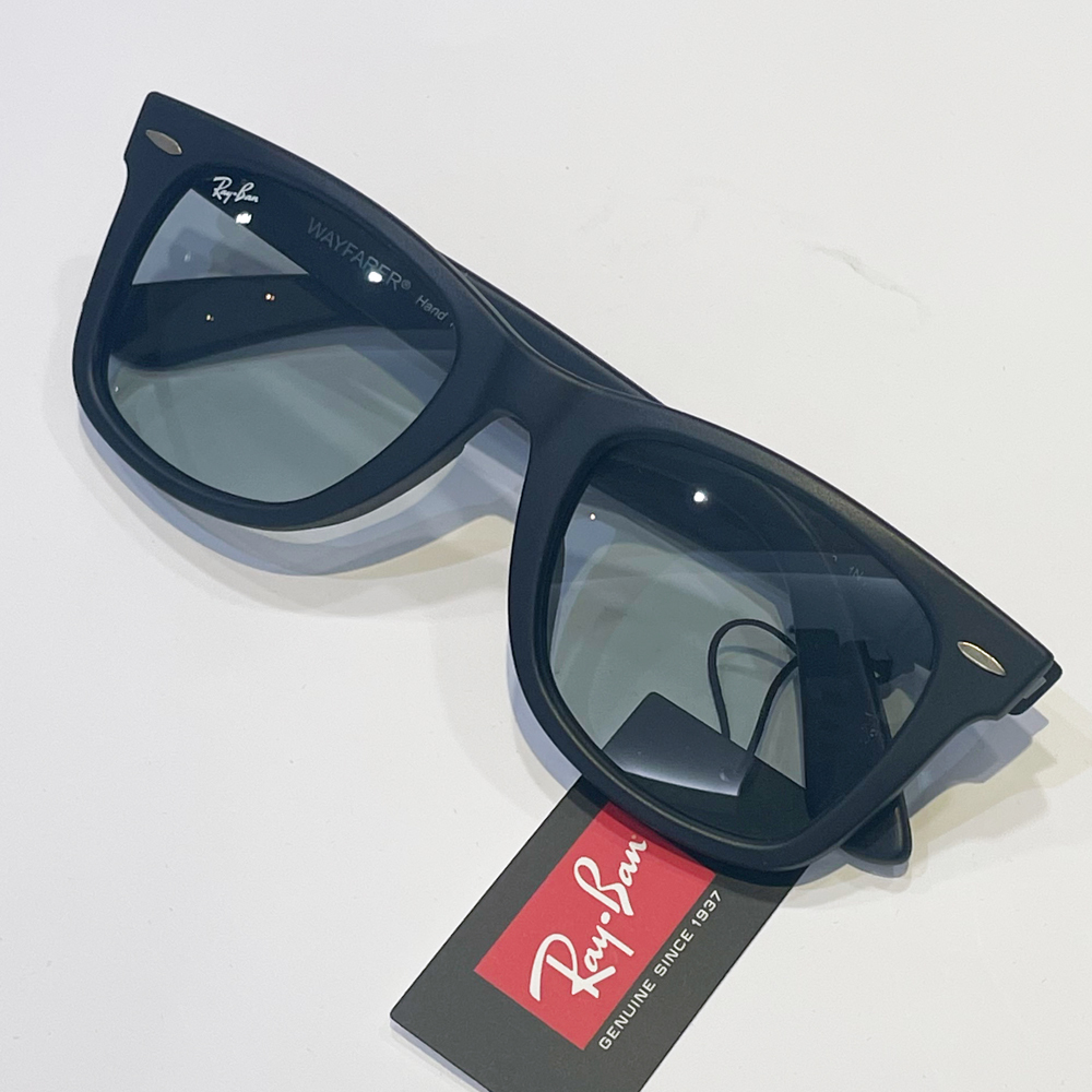 RayBan レイバン ウェイファーラー WAYFARER サングラス メガネフレーム 52□22 ブラック ライトグレー RB2140F 601SR5 新品未使用 正規品拍卖