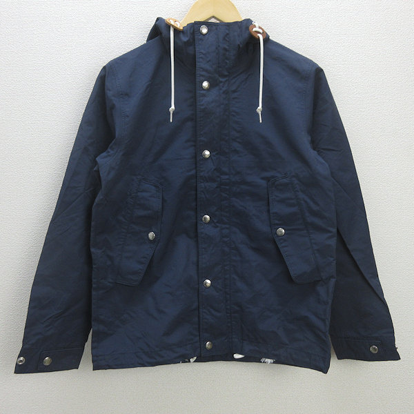 G■ヘリーハンセン/HELLY HANSEN アルマーク ジャケット/HO11663【S】紺/men's/3【中古】■拍卖