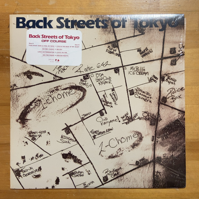 オフコース BACK STREETS OF TOKYO LP拍卖