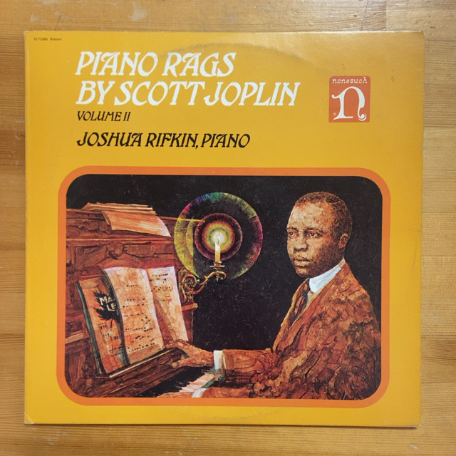 SCOTT JOPLIN JOSHUA RIFKIN PIANO RAGS, VOLUME II LP拍卖