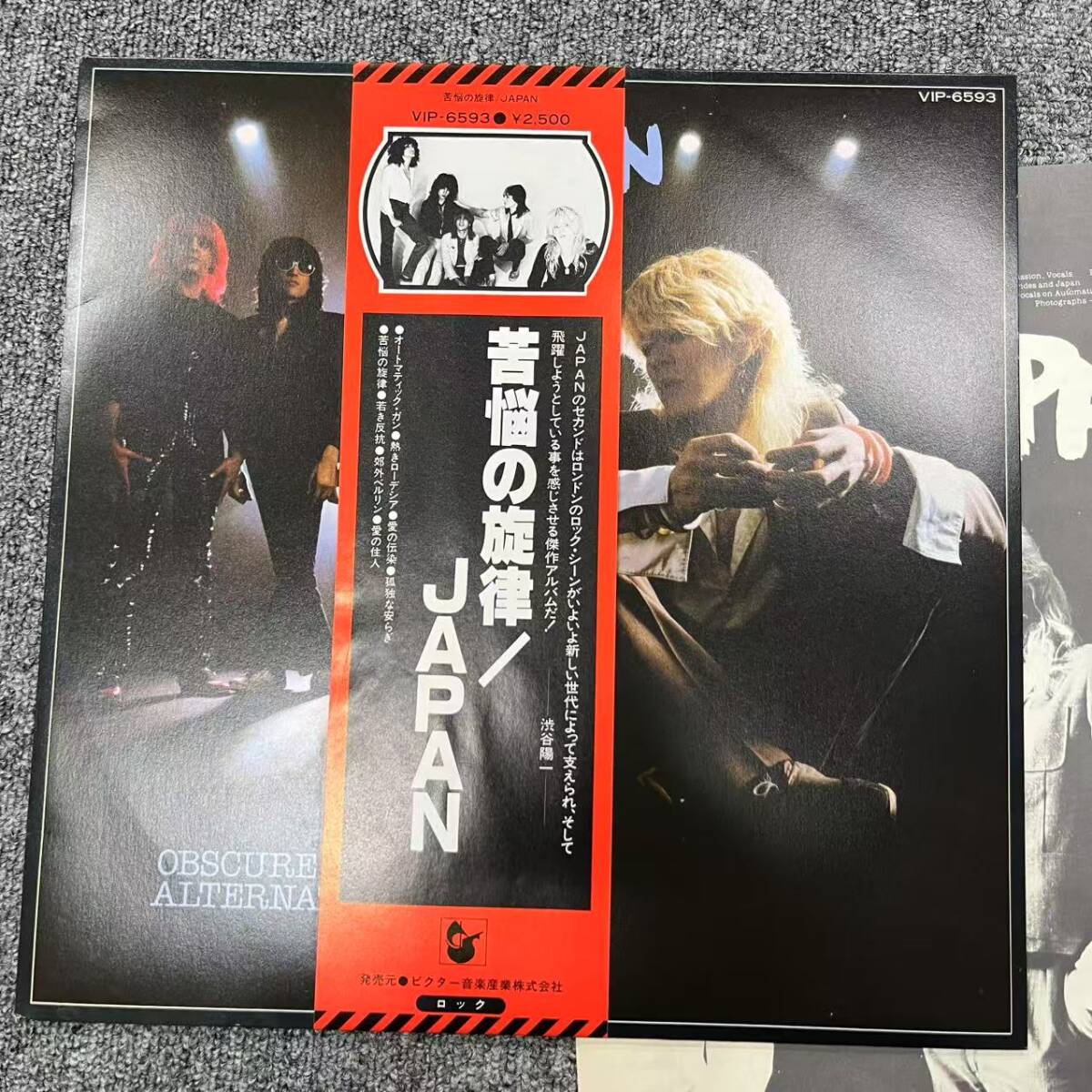 Japan / Obscure Alternatives 苦悩の旋律 帯付き LP レコード VIP-6593 BNL0206-009拍卖