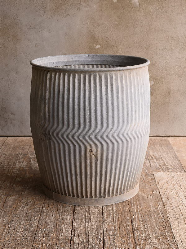 イギリス アンティーク ブリキ製 ウォッシングタブ ディスプレイ ガーデニング 12890拍卖