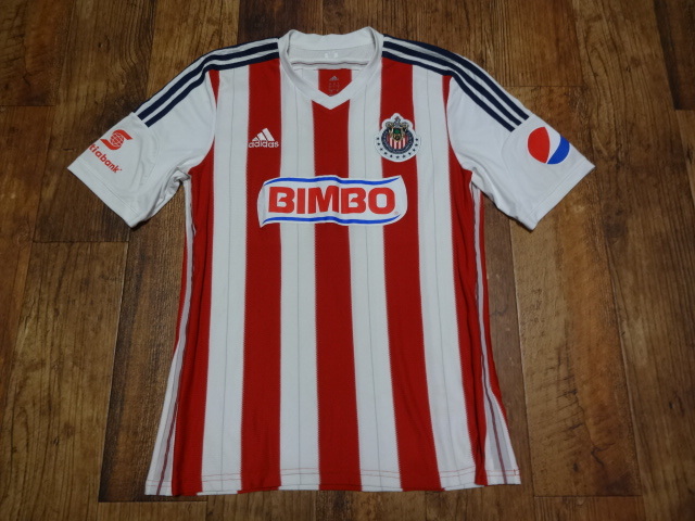 CDグアダラハラ 正規品 ユニフォーム シャツ Lサイズ 2014 ホーム 中古 メキシコ拍卖