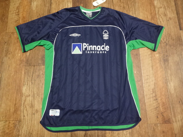 ノッティンガムフォレスト 正規品 ユニフォーム シャツ 2002/2003 サード XLサイズ 新品未使用品タグ付き拍卖