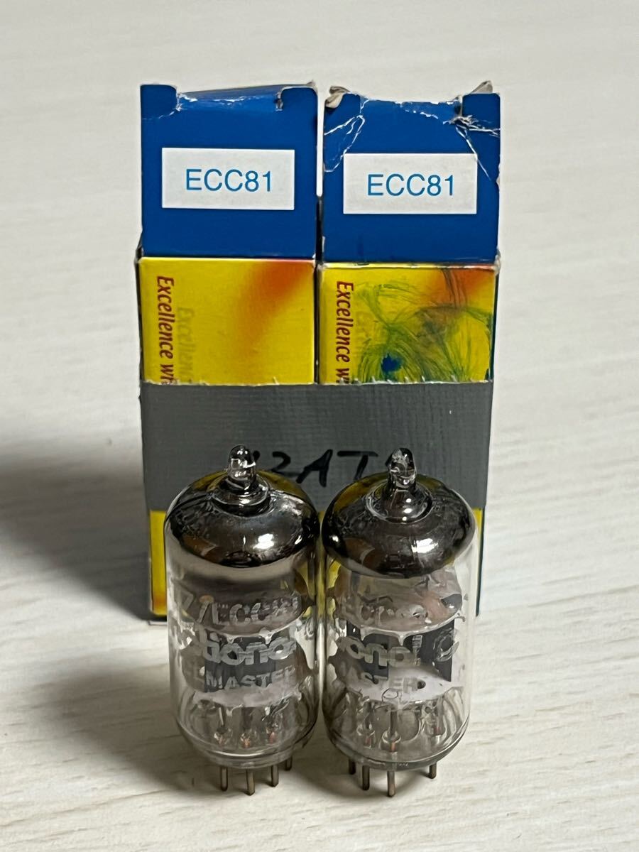 ECC81 2本 INTERNATIONAL GERMANY 試験済 真空管 12AT7拍卖