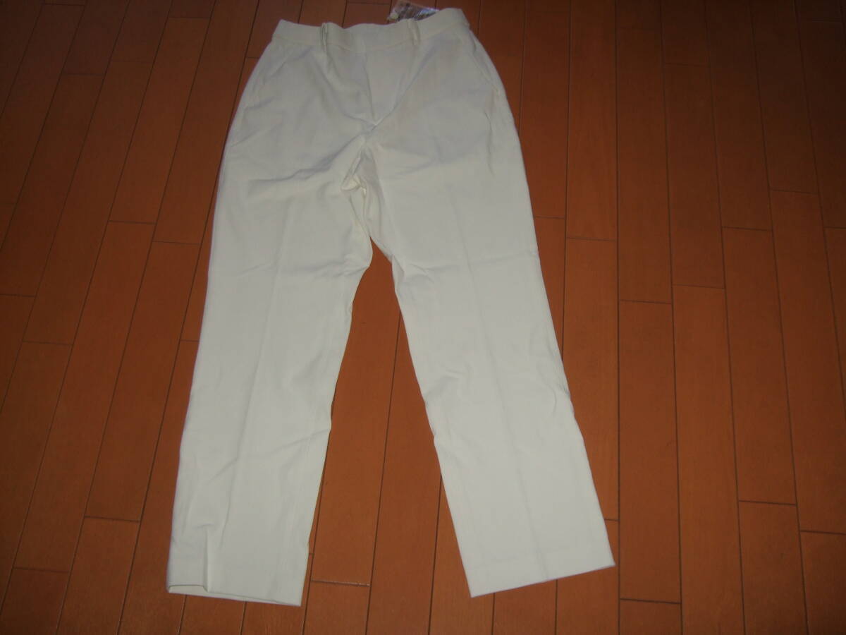 未使用品送料込即決☆ユニクロ スマートアンクルパンツ☆ホワイト Mサイズ拍卖