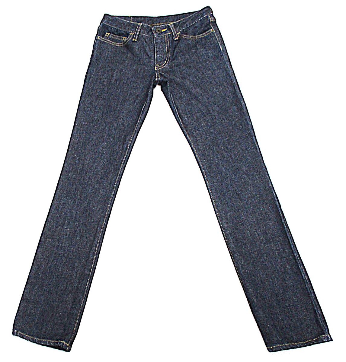 (中古)日本製 MOUSSY ローライズ スキニー W25拍卖