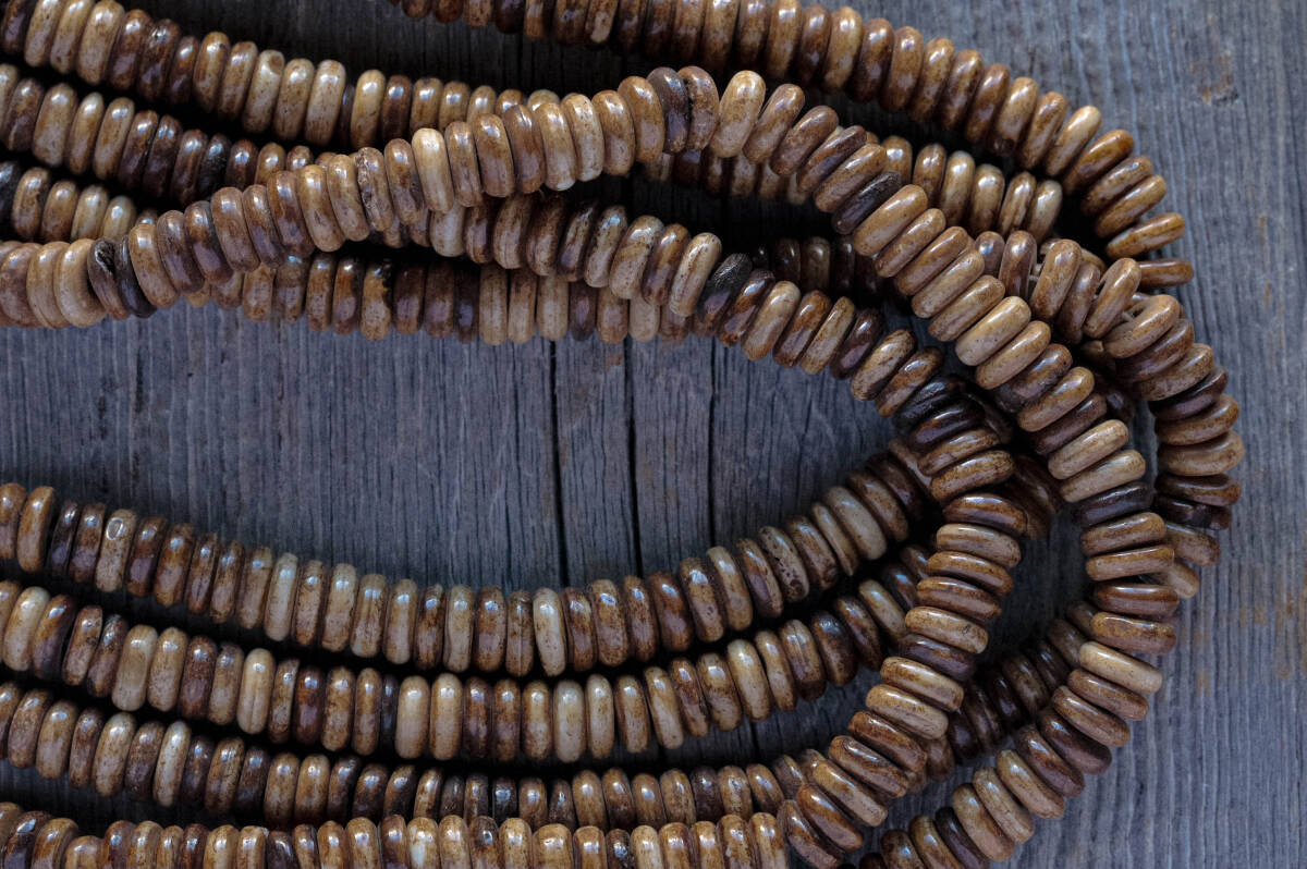 *Bone disk type beads2拍卖