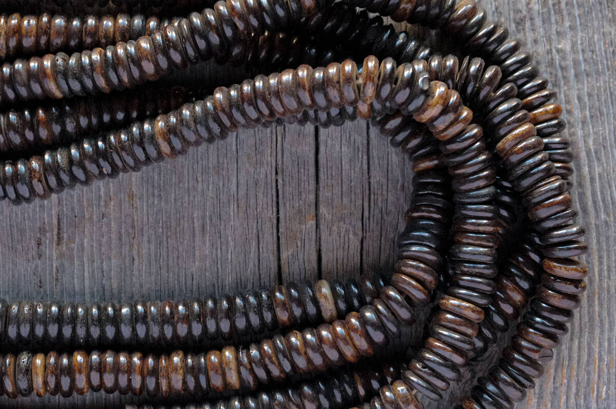 *Bone disk type beads3拍卖