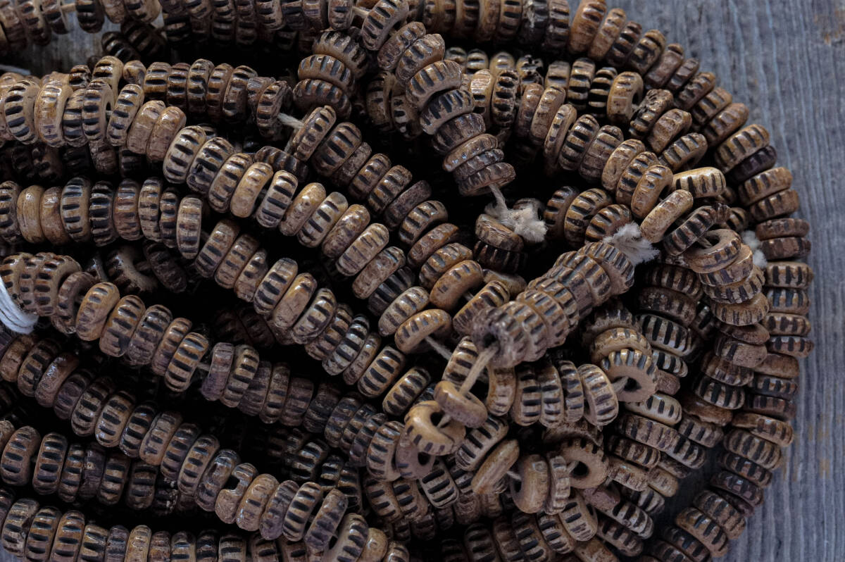 *Bone disk type beads5拍卖