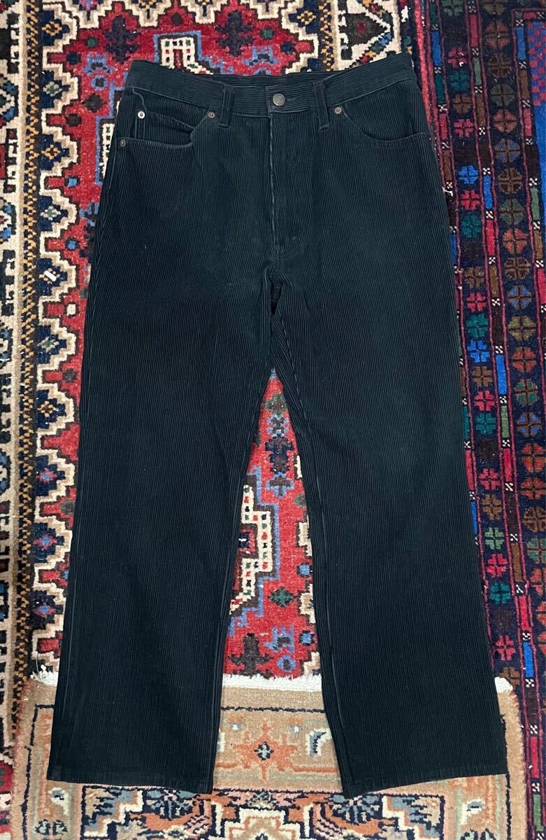 BIG JOHN 黒 コーデュロイ  パンツ ヴィンテージ拍卖