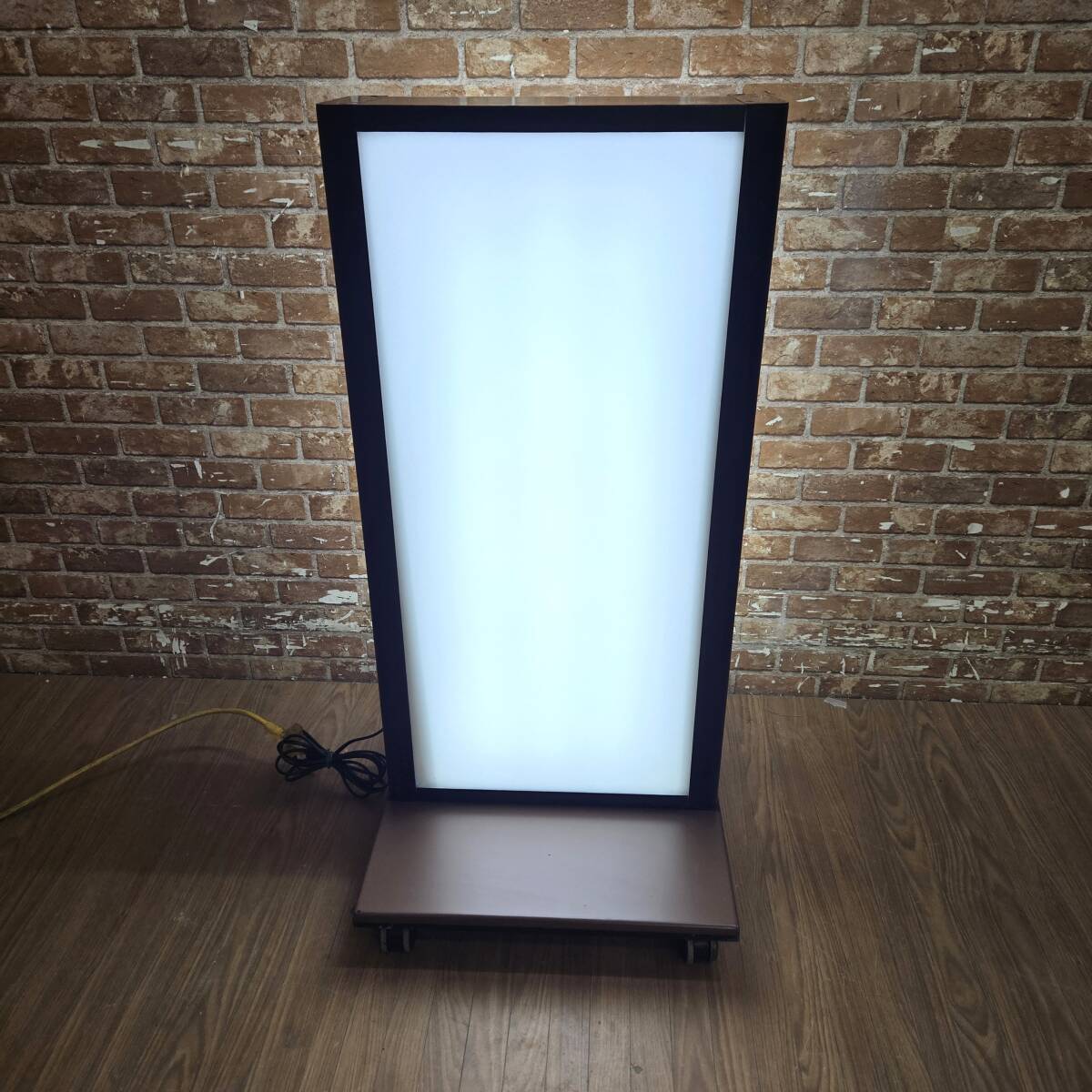 ★☆*5a153 BELK ベルク アルモードライト 電飾看板 W500×D600×H1030 スタンド看板 自立看板 両面 店頭看板 点灯確認♪☆★拍卖