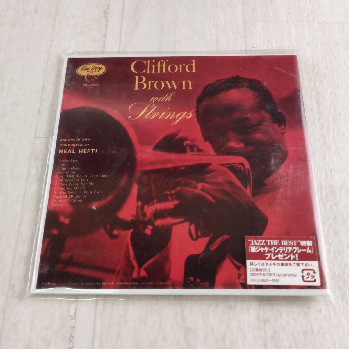 1JC2 CD クリフォード・ブラウン・ウィズ・ストリングス 帯付き拍卖