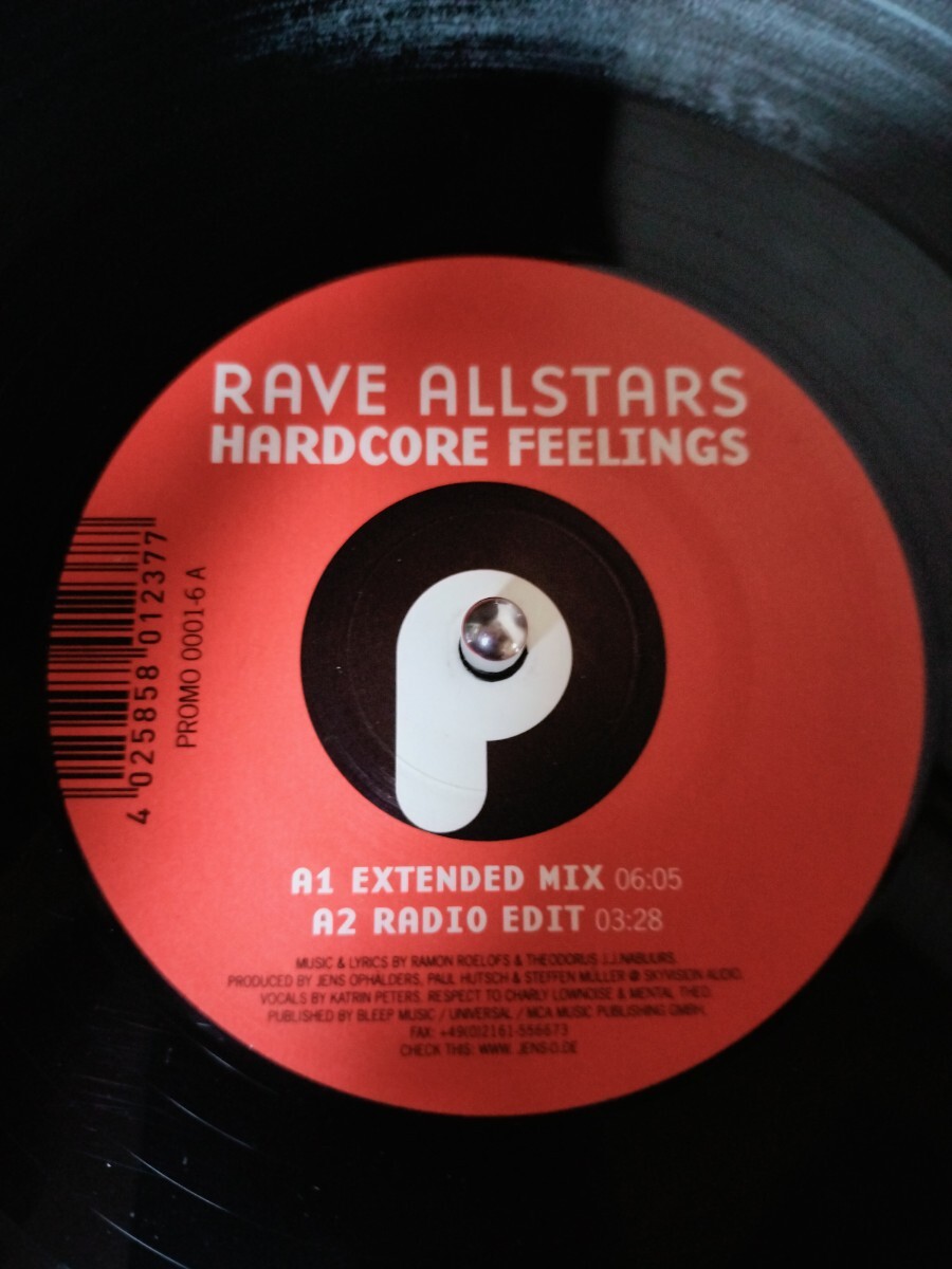 トランス 12 Rave Allstars / Hardcore Feelings , Ich Brauch Sound, Ey拍卖