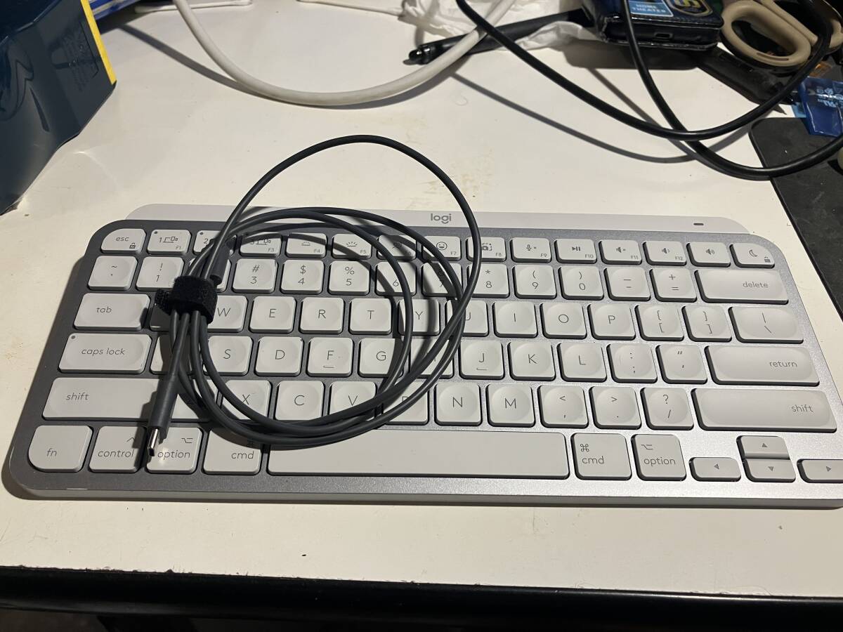 【ハイエンドキーボード・バックライト自動調光・近接センサー】Logicool MX KEYS mini for mac ワイヤレス イルミネイテッド キーボード拍卖