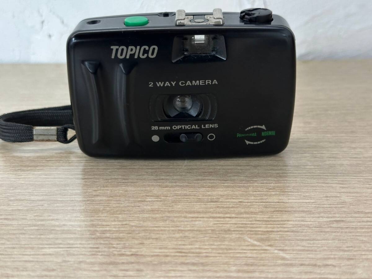 TOPICO  2way camera 28mm OPTICAL LENS フィルムカメラ 動作一部確認済 売り切り!  拍卖