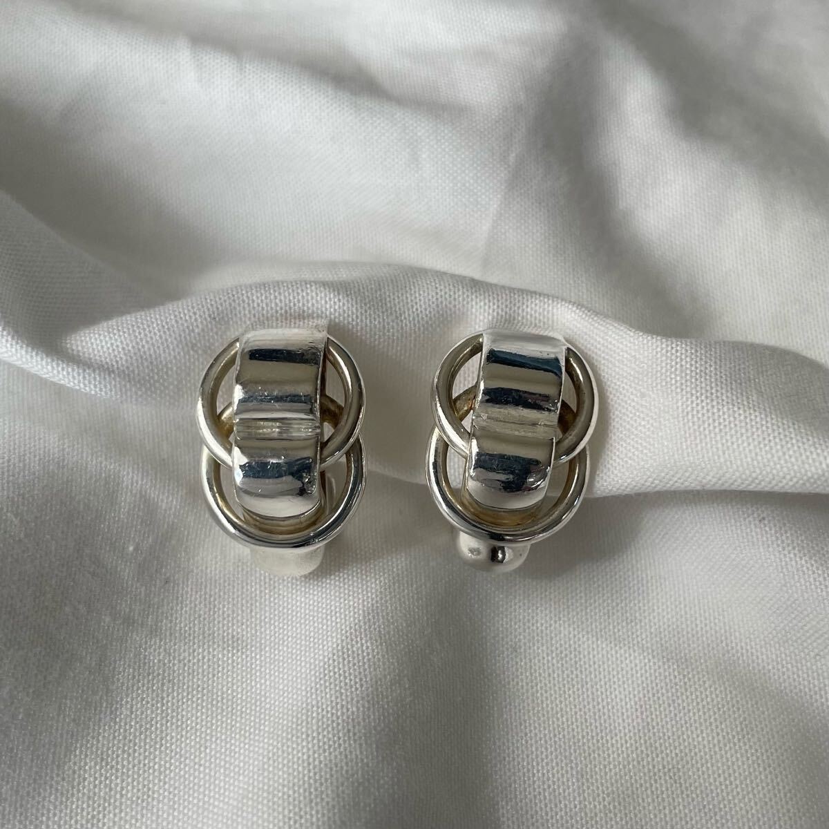 エルメス ドゥザノー イヤリング HERMES ヴィンテージ シルバー拍卖