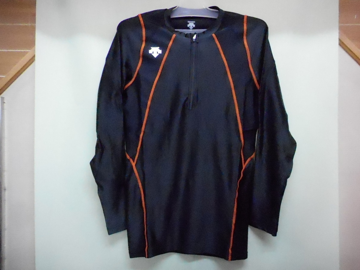 DESCENTE XC 機能性インナー上下セットDPC4210X / 7210XP BKOG Lサイズ拍卖
