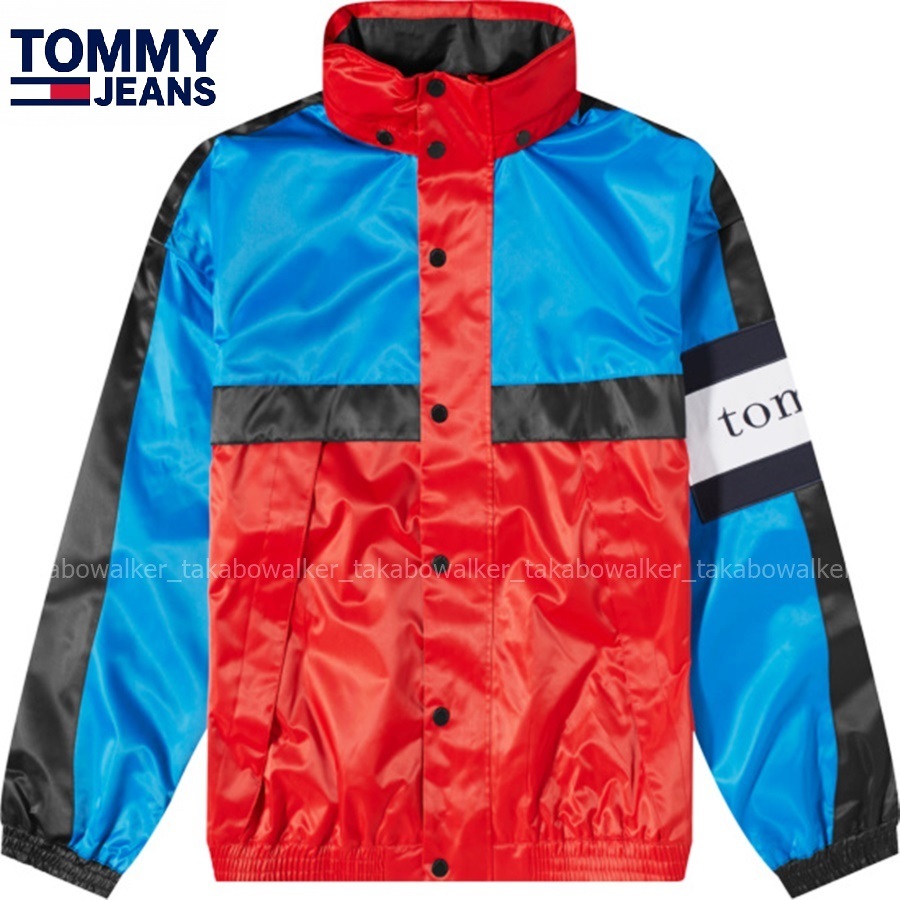 TOMMY JEANS トミージンズ Sateen Modular Sailing Jacket サテン・モデュラー・セーリング・ジャケット/ベスト (S) TOMMY HILFIGER 拍卖