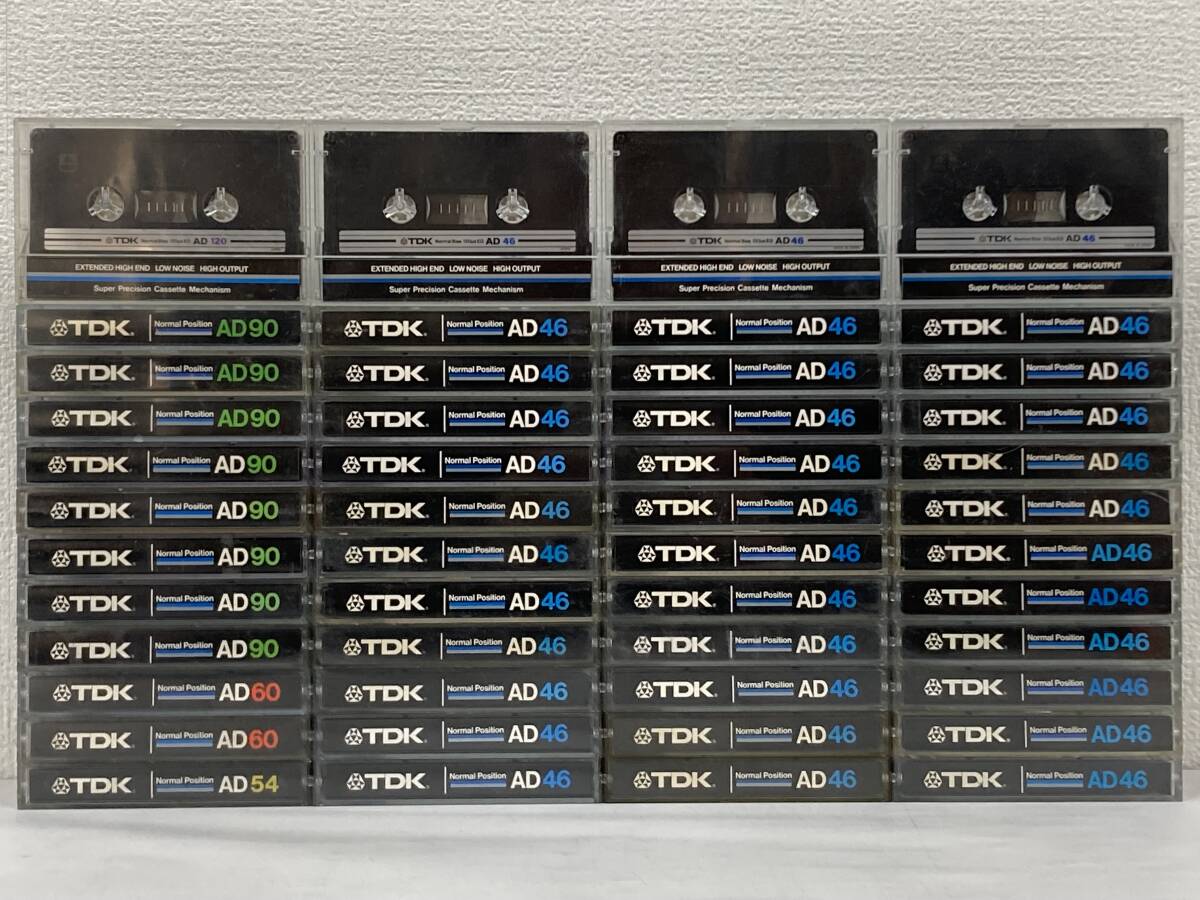 ★☆シ915 TDK カセットテープ ACOUSTIC DYNAMIC AD120 他 48本セット☆★拍卖