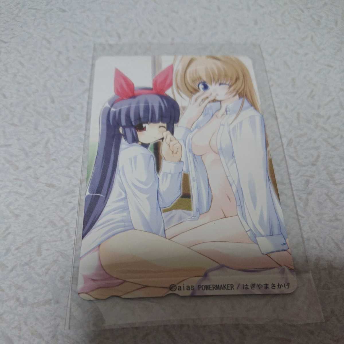 ■STAIRS ~夏のちょっと前~ aias はぎやまさかげ海上 テレホンカード50【未使用】拍卖