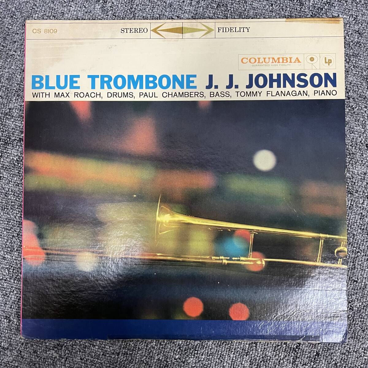 USオリジナル盤【J. J. Johnson】Blue Trombone (Columbia CS 8109) 6Eye ステレオ CBSなし/NF021307拍卖