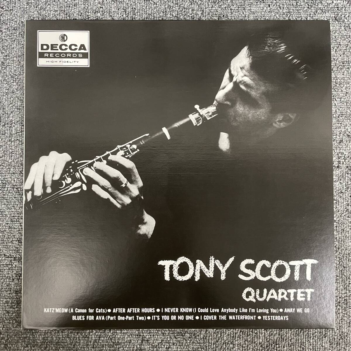 LP/ゴールドディスク復刻版デッカBL-58040トニースコット(cl)カルテット/ディックカッツ(p)ミルトヒントン(b)パーシーヒース(b)他/NF022504拍卖