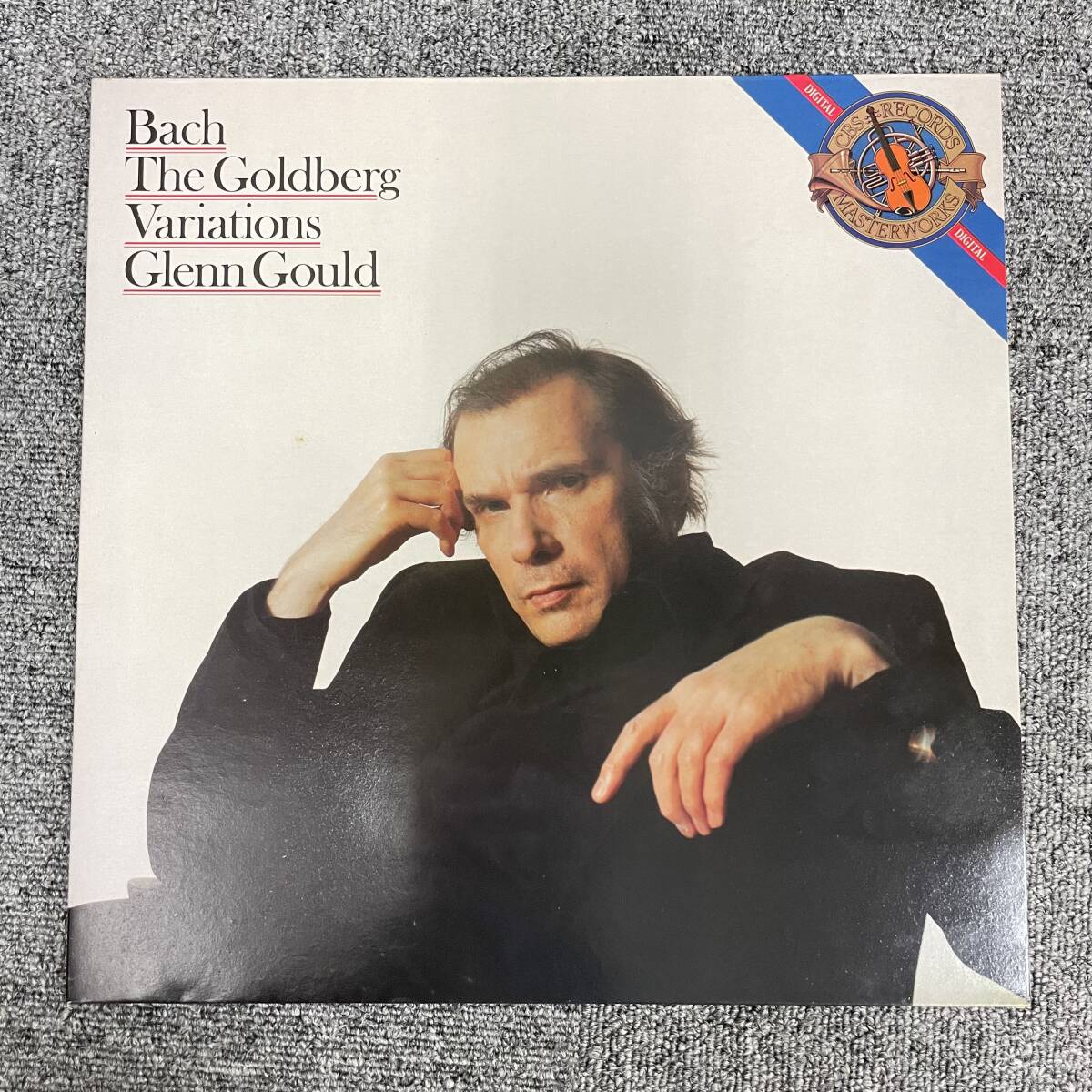 LP/蘭 GLENN GOULD/グールド/バッハ ゴールドベルク変奏曲/CBS IM 37779/NF022630拍卖