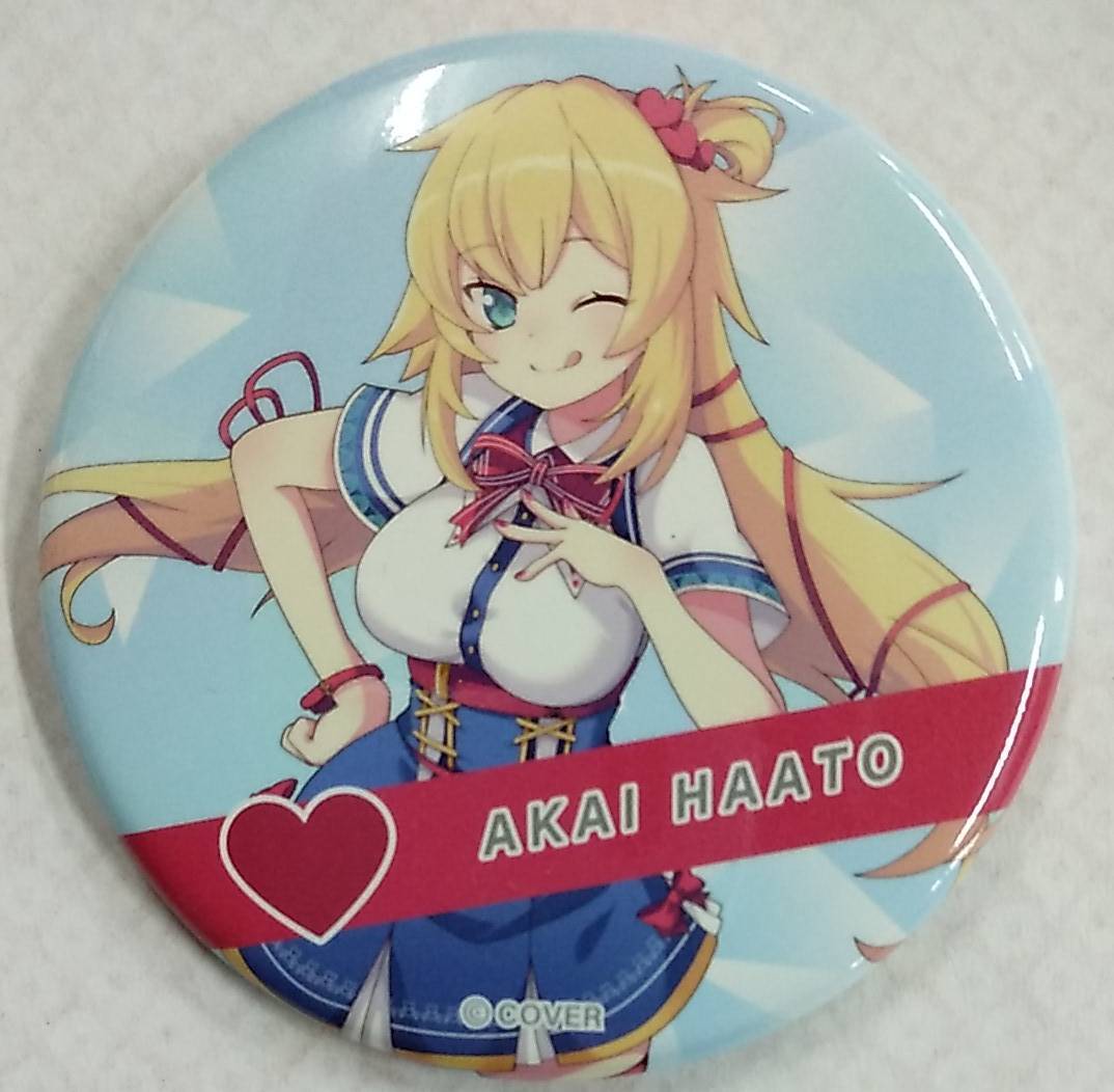 『hololive SUPER EXPO 2022』グッズ 缶バッジ ホロライブ1期生 赤井はあと【Merch Items Button Badge Akai Haato Vtuber】拍卖