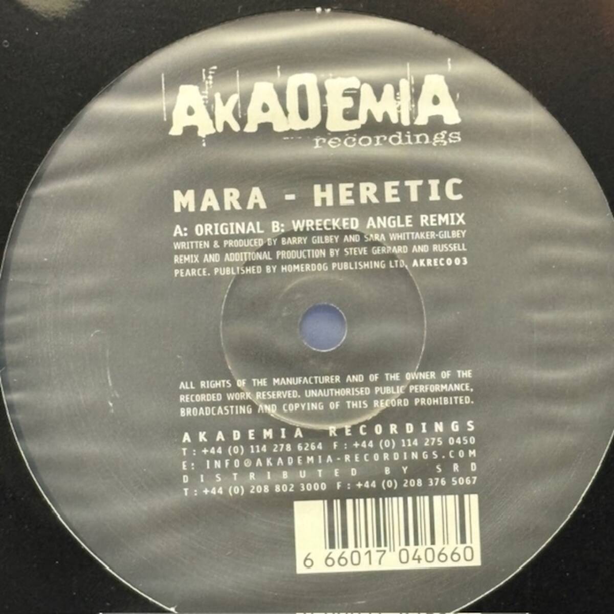 ★Mara - Heretic(★盤面ほぼ良品!)拍卖
