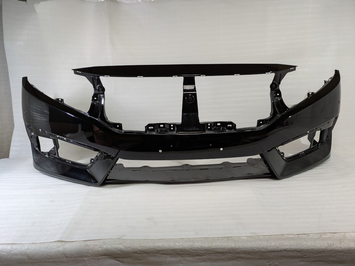 ホンダ純正 FC1 シビック フロントバンパー 71101-TEG-J000 ブラック 棚番G-900拍卖