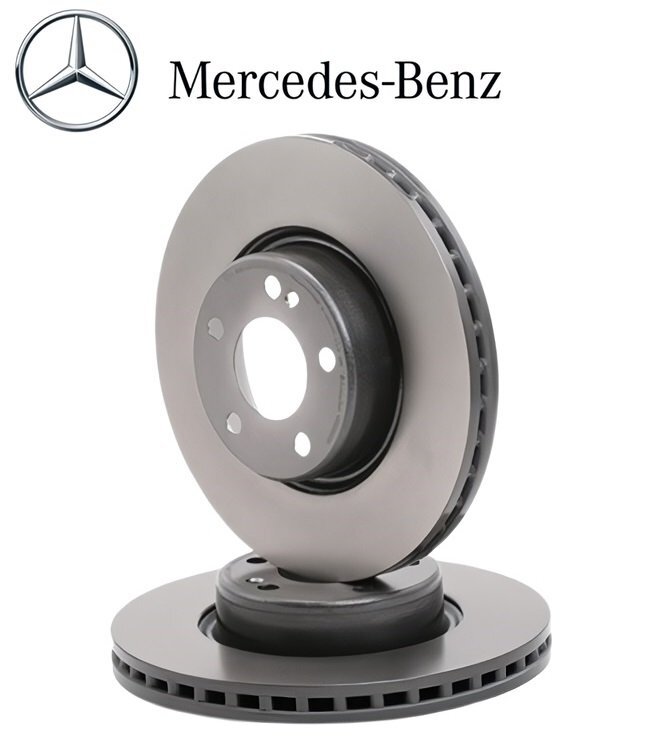 正規純正OEM ベンツ Eクラス W213 S213 C238 A238 E200 E220d フロント ブレーキローター ディスクローター 左右 2枚 SET 0004212512拍卖